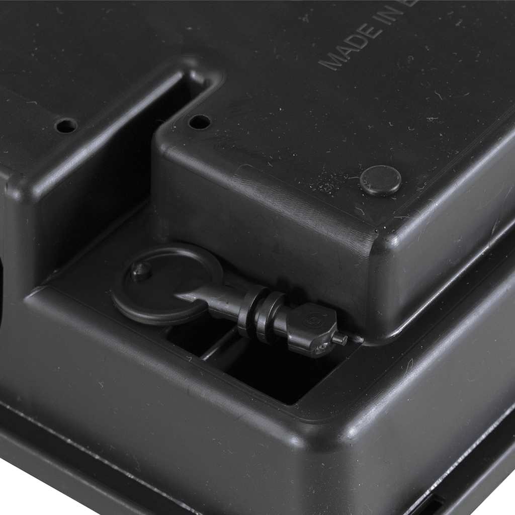 vidaXL Mausefallen 4 Stk. Schwarz 23x19x9,5 cm