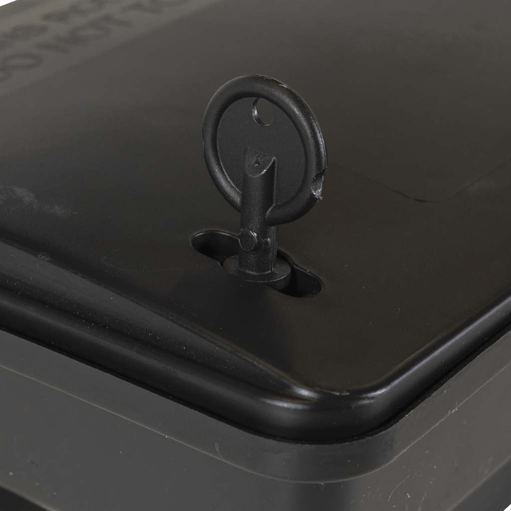 vidaXL Mausefallen 4 Stk. Schwarz 23x19x9,5 cm