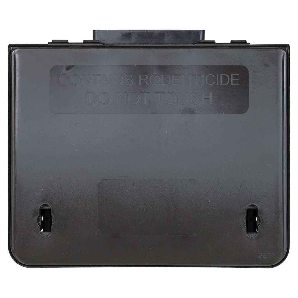 vidaXL Mausefallen 4 Stk. Schwarz 23x19x9,5 cm