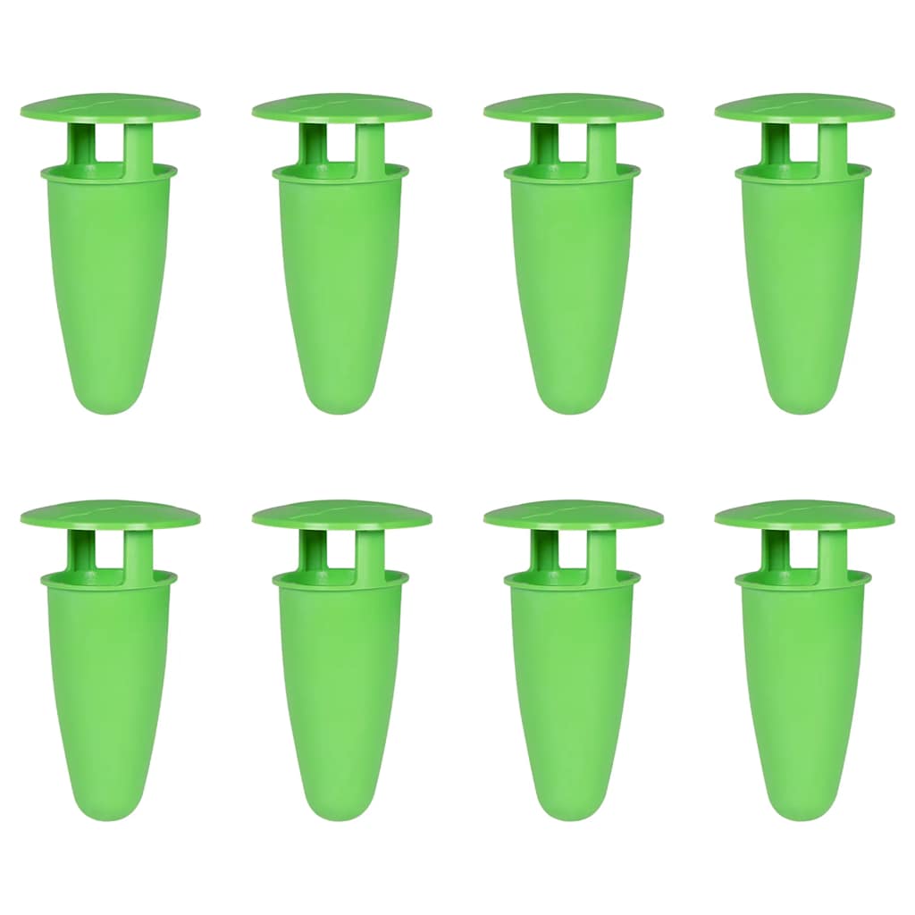 vidaXL Schneckenfallen 8 Stk. Grün