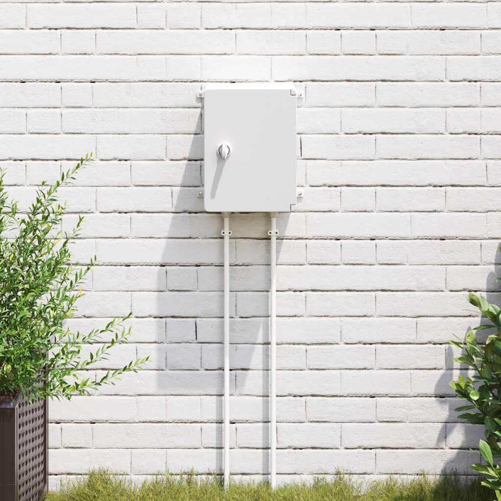 vidaXL Steuerungsschrank Grau 47 x 20 x 60 cm ABS Kunststoff