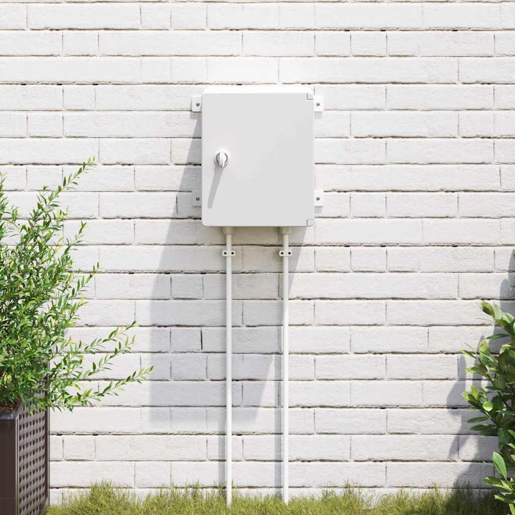 vidaXL Steuerungsschrank Grau 47 x 20 x 60 cm ABS Kunststoff