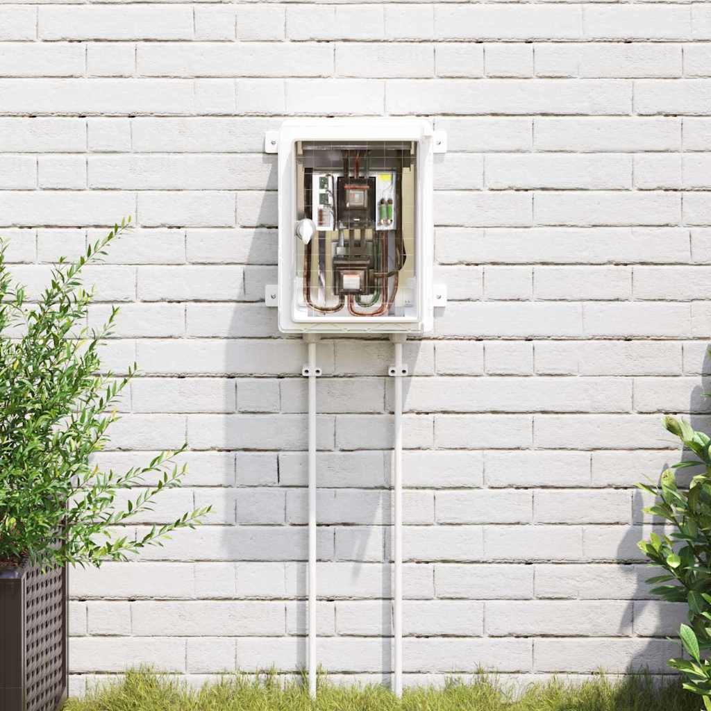 vidaXL Steuerungsschrank Grau 47 x 20 x 60 cm ABS Kunststoff