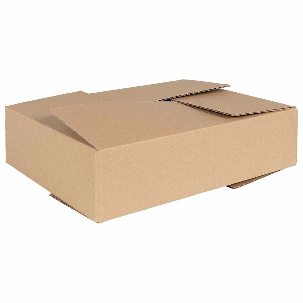 vidaXL Faltbox mit Speicher 50 pcs Natur 15 x 15 x 8 cm Karton