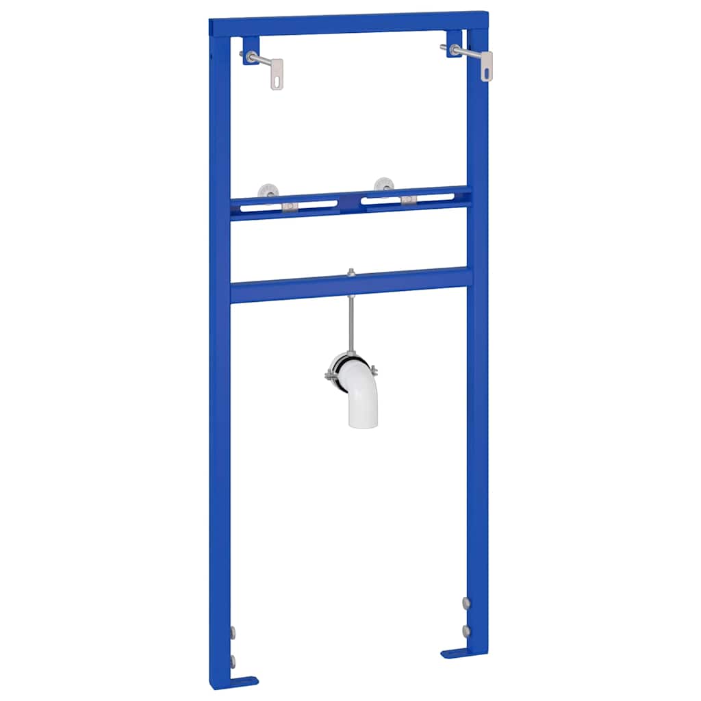 vidaXL Badezimmer Wandstütze Blau 50 x 3 x 112 cm