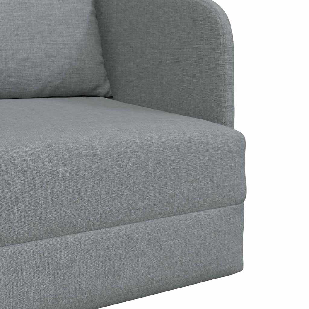 vidaXL Schlafsofa Hellgrau 65 x 80 x 83 cm Stoff