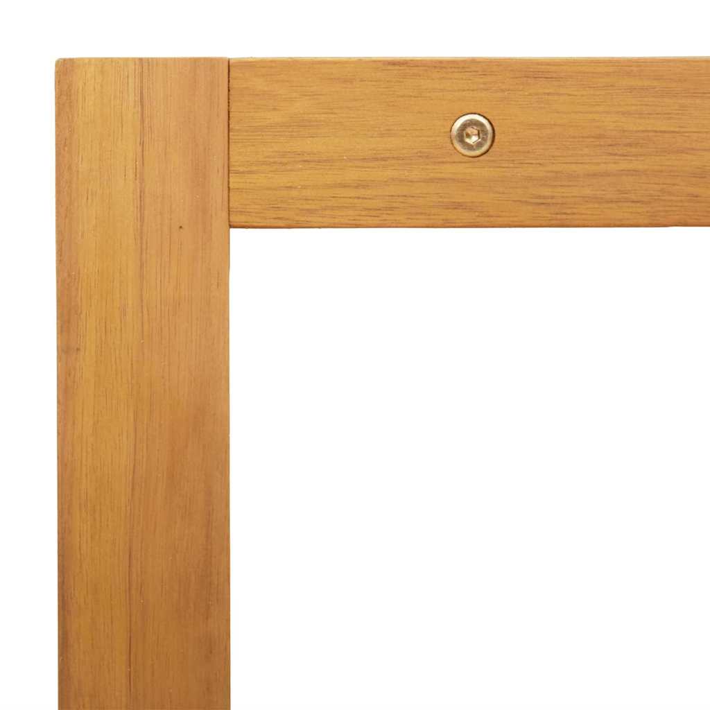 vidaXL Beistelltisch Braun 70 x 35 x 35 cm Massivholz Akazie