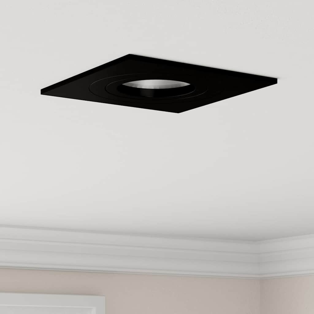 vidaXL Spotlight 6 pcs Weiß 9 x 9 x 2 cm Aluminium