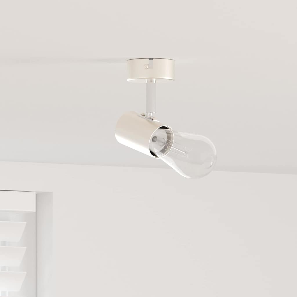 vidaXL Deckenstrahler mit Strahlern Schwarz 6,5 x 6 x 11,5 cm Metall