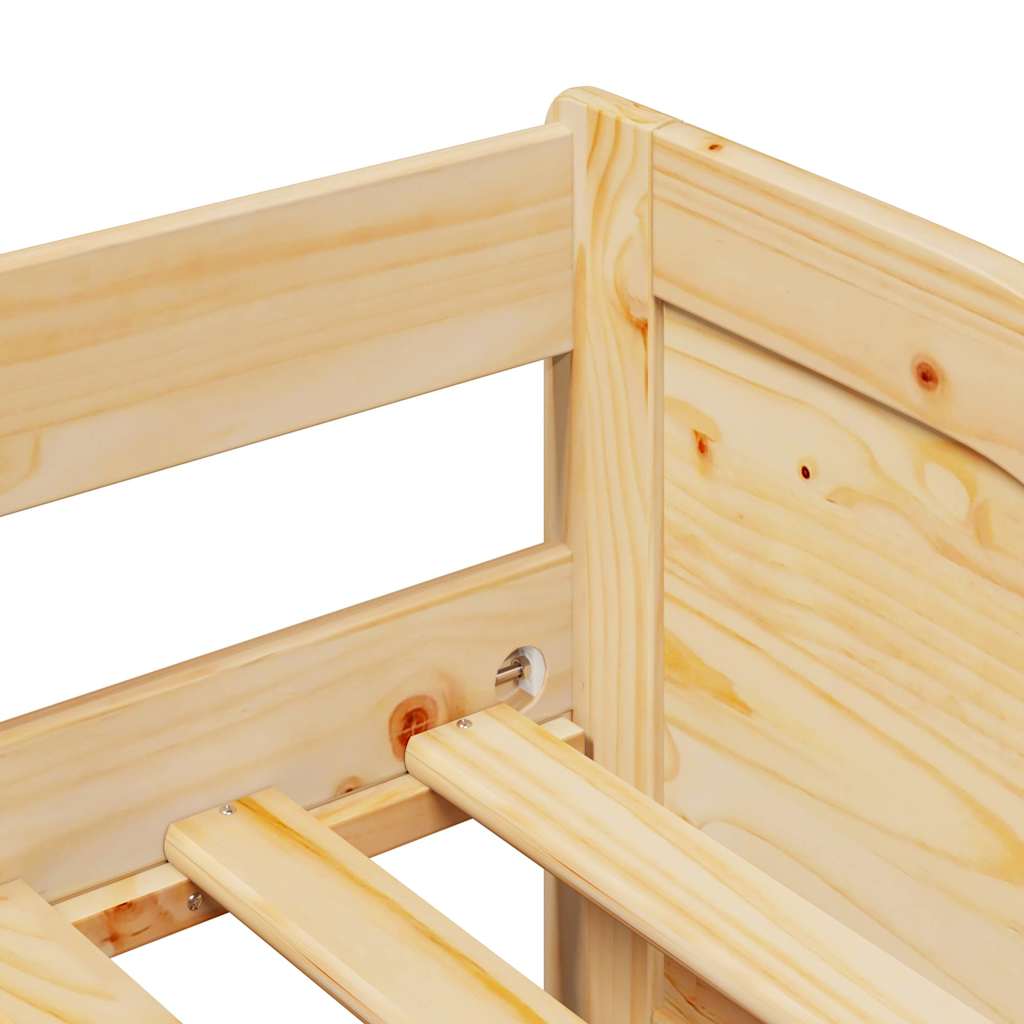 vidaXL Tagesbett Ausziehbar ohne Matratze IRUN 90x200cm