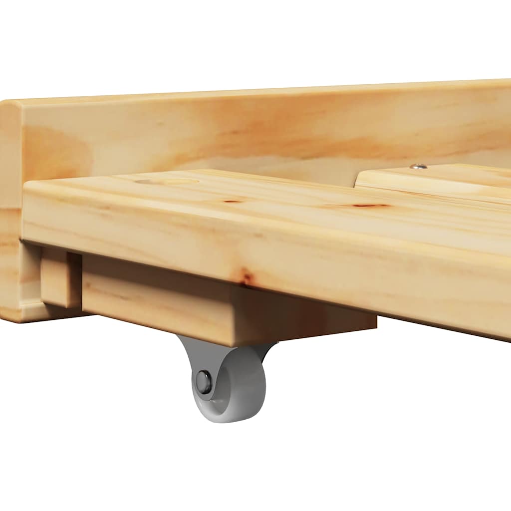 vidaXL Tagesbett Ausziehbar ohne Matratze IRUN 90x200cm