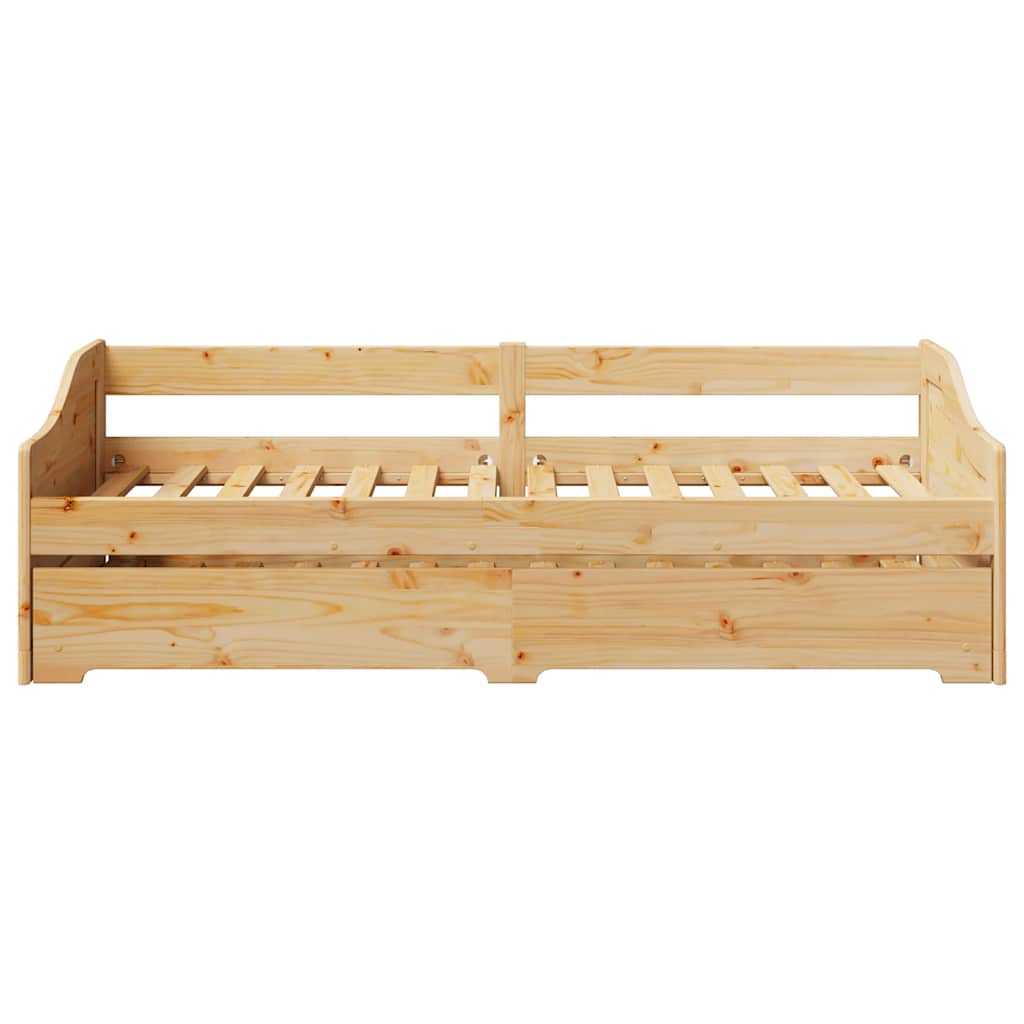 vidaXL Tagesbett Ausziehbar ohne Matratze IRUN 90x200cm