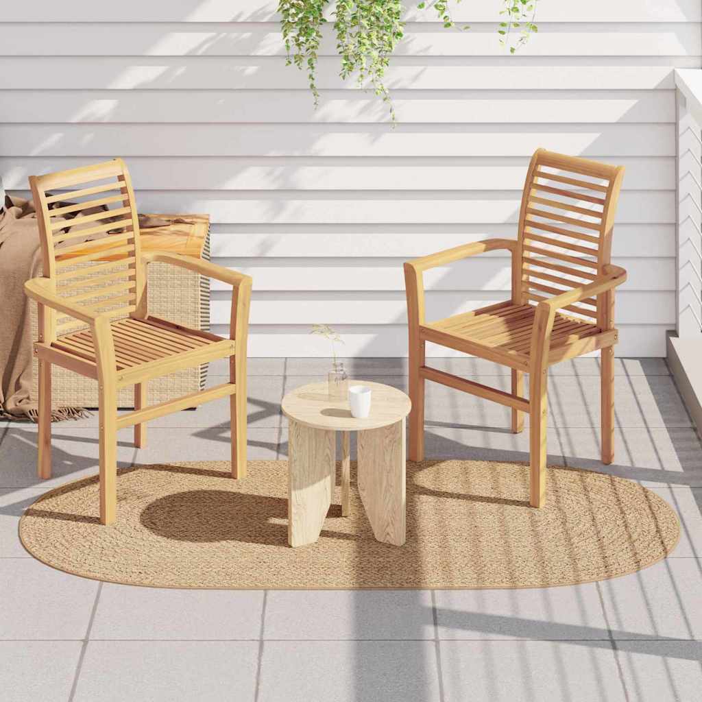 vidaXL Teppich ZIZUR Braun 150 x 80 cm Polypropylen