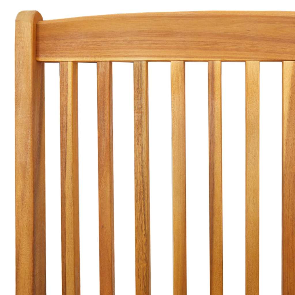 vidaXL Garten Bistro Set 3 pcs Braun Massivholz Akazie