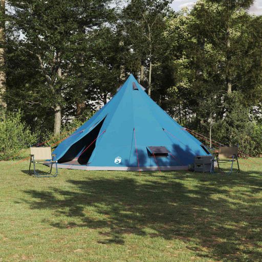Familien-Tipi-Zelt mit Dach Grün 560 x 560 x 300 cm