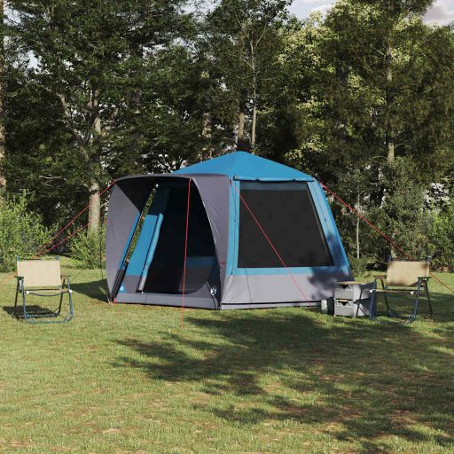 Campingzelt Grün 420 x 420 x 227 cm Polyester