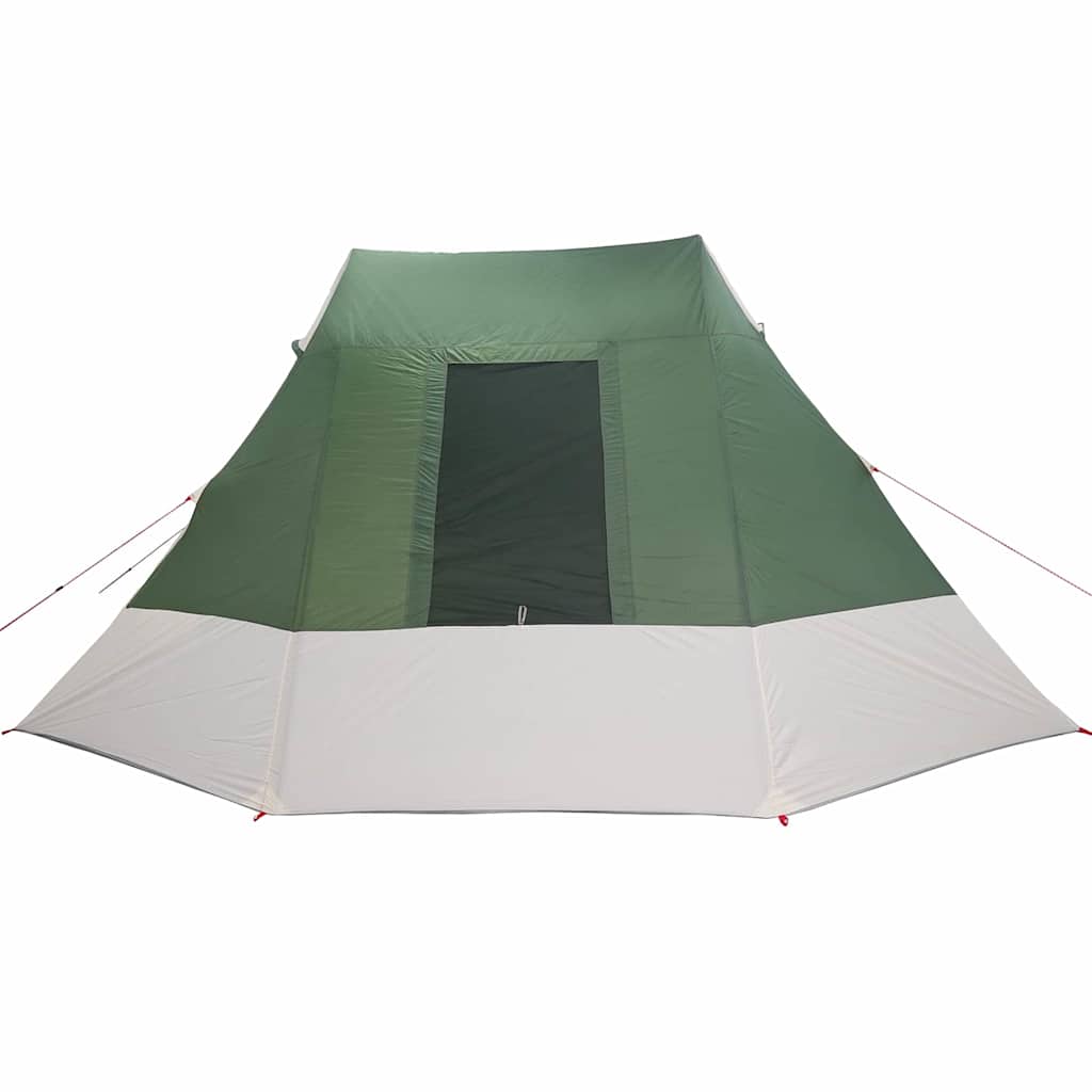 Campingzelt mit Dach mit Speicher Grün 482 x 360 x 227 cm Taft