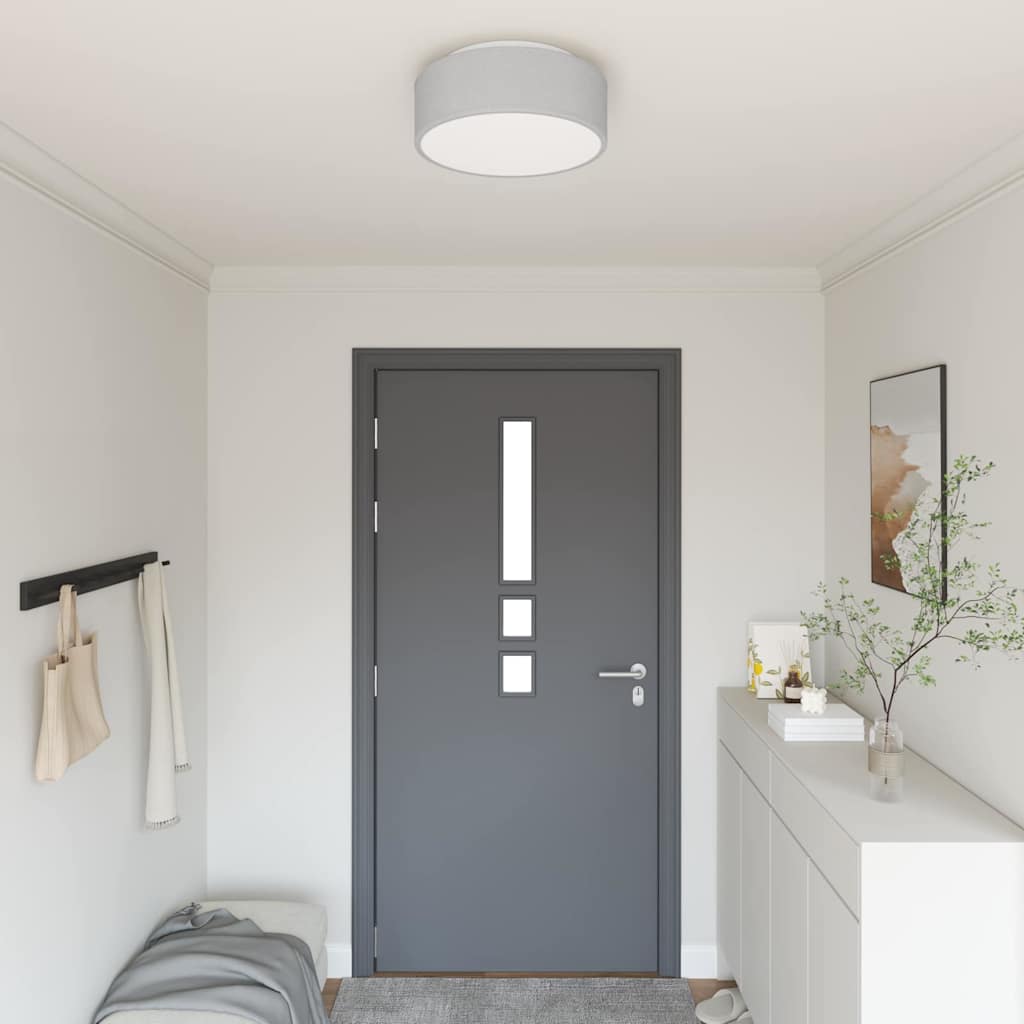 vidaXL Deckenlampe mit Strahlern Schwarz 30 x 30 x 13,5 cm Stoff