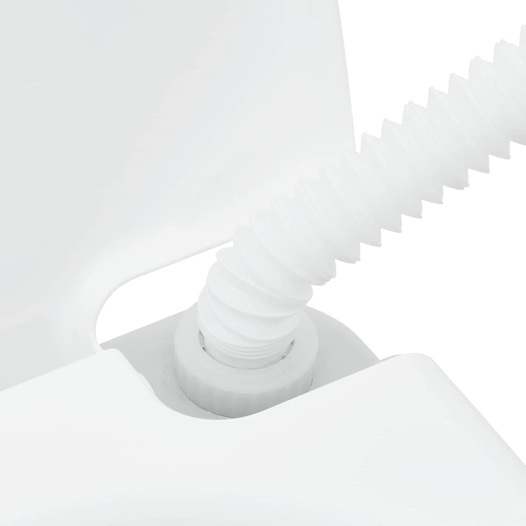 vidaXL Camping Toiletten-Set 2 pcs Grau und Weiß