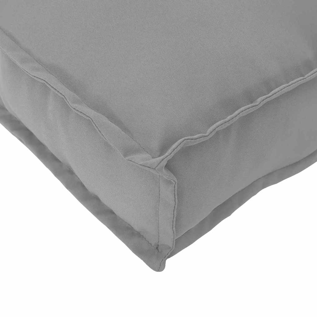 vidaXL Kissen Grau 70 x 70 x 12 cm Oxford-Stoff