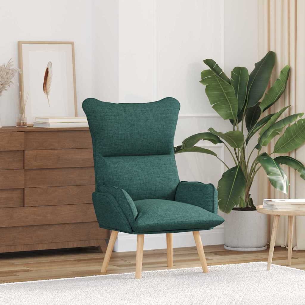 vidaXL Sessel Hellgrau 69 x 74 x 93 cm Fabric and Plywood