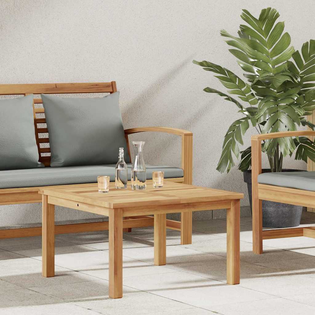 vidaXL Couchtisch Braun 45 x 45 x 36 cm Massivholz Teak