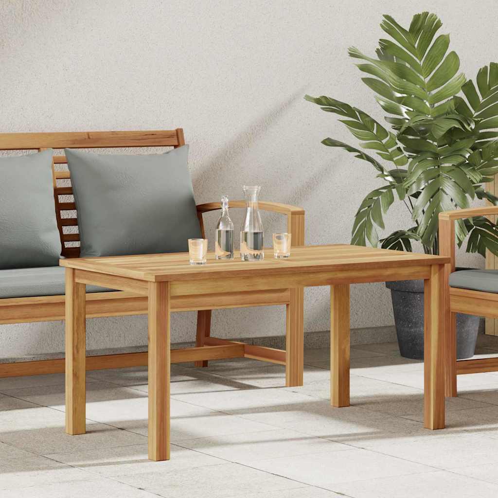 vidaXL Couchtisch Braun 45 x 45 x 36 cm Massivholz Teak