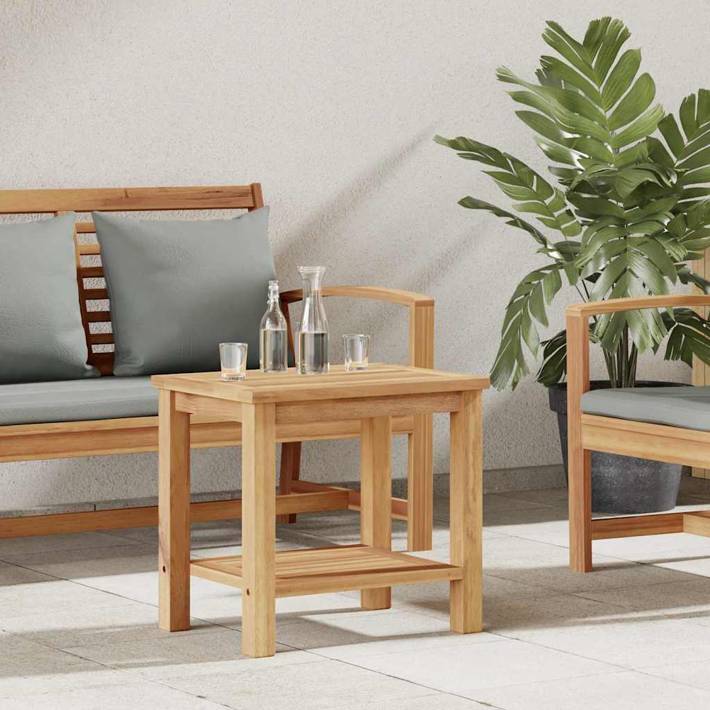 vidaXL Couchtisch Braun 45 x 45 x 45 cm Teak-Massivholz
