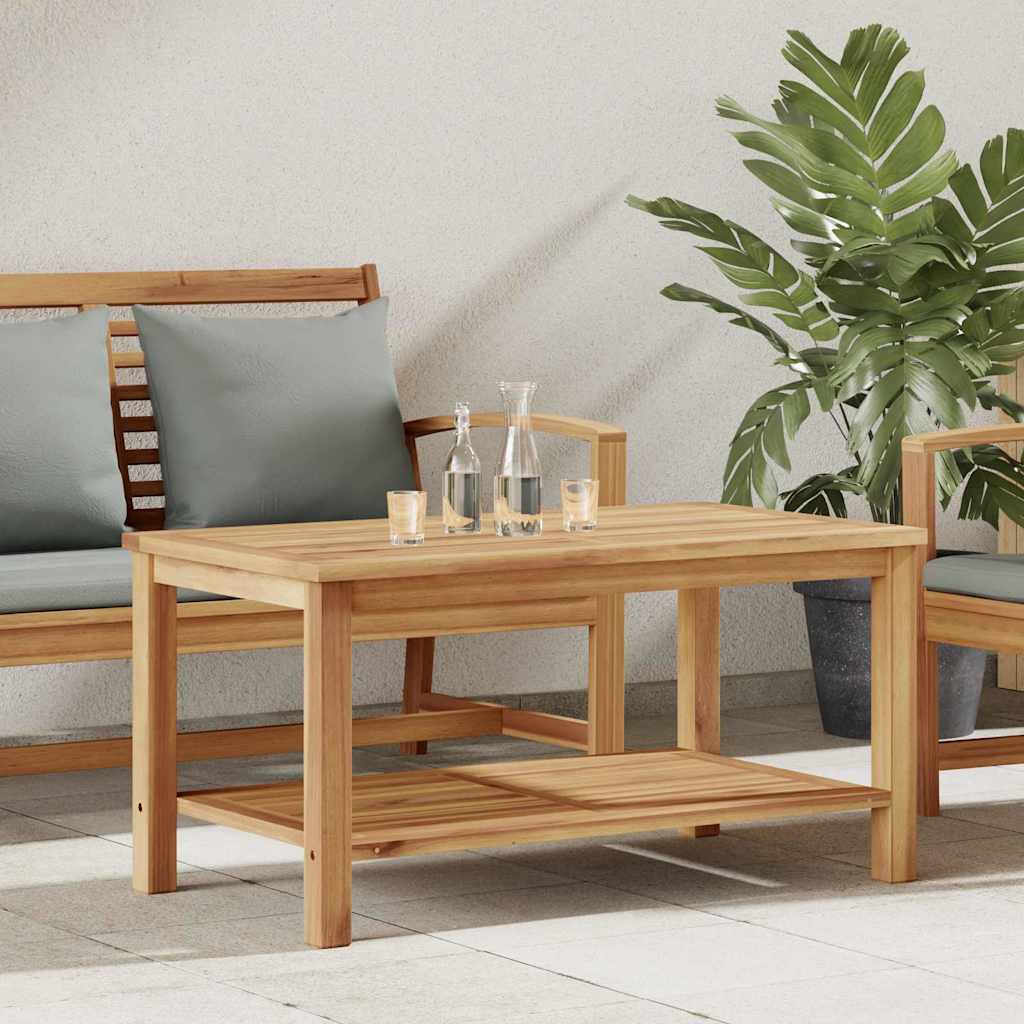vidaXL Couchtisch Braun 45 x 45 x 45 cm Teak-Massivholz