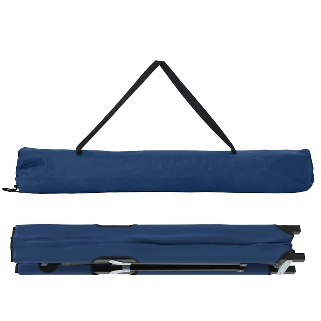 vidaXL Klapp Schlafbett fürs Camping Blau 206 x 76 x 74 cm