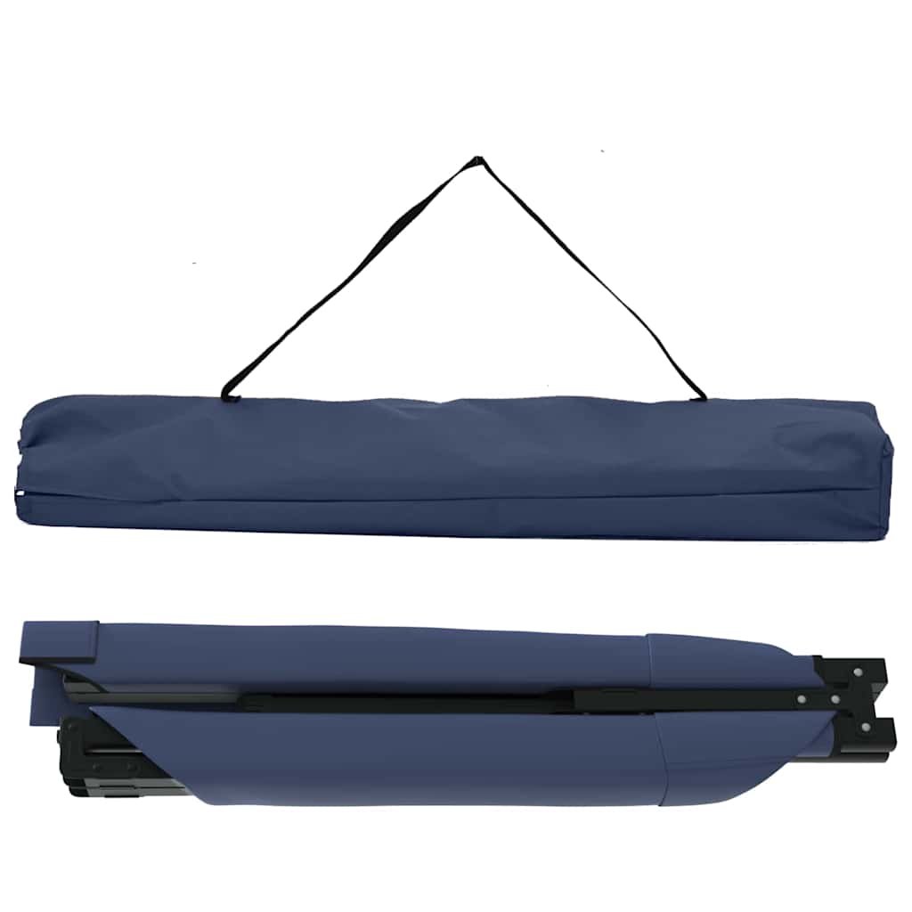 vidaXL Klapp Schlafbett fürs Camping Blau 193 x 69 x 45 cm