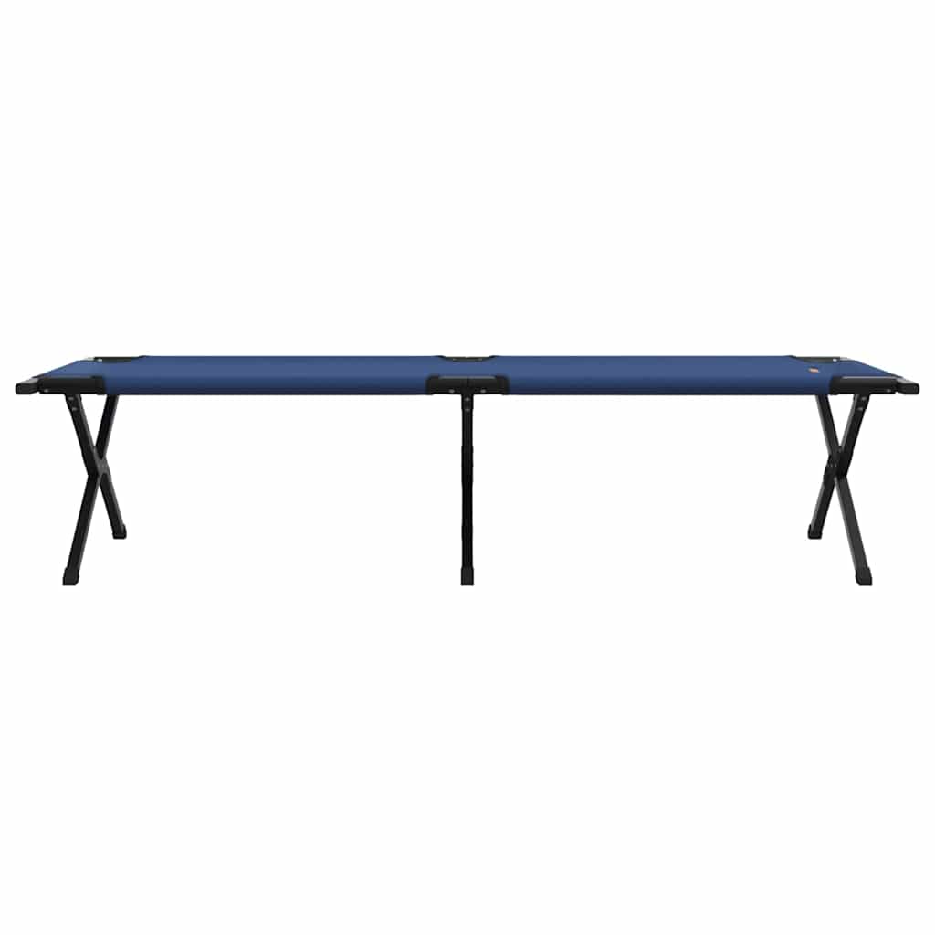 vidaXL Klapp Schlafbett fürs Camping Blau 193 x 69 x 45 cm