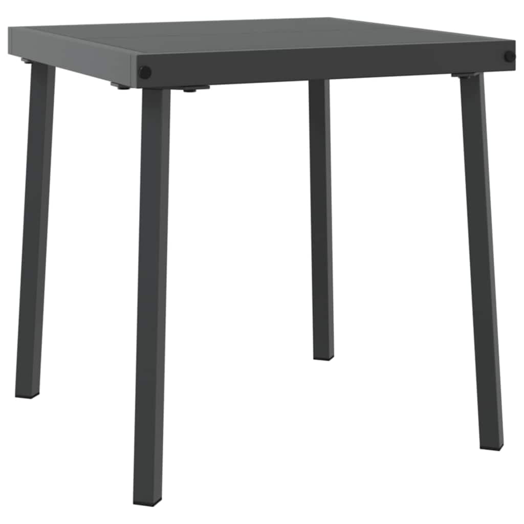 vidaXL Sonnenliege 2-Person 3 pcs Braun Poly-Rattan