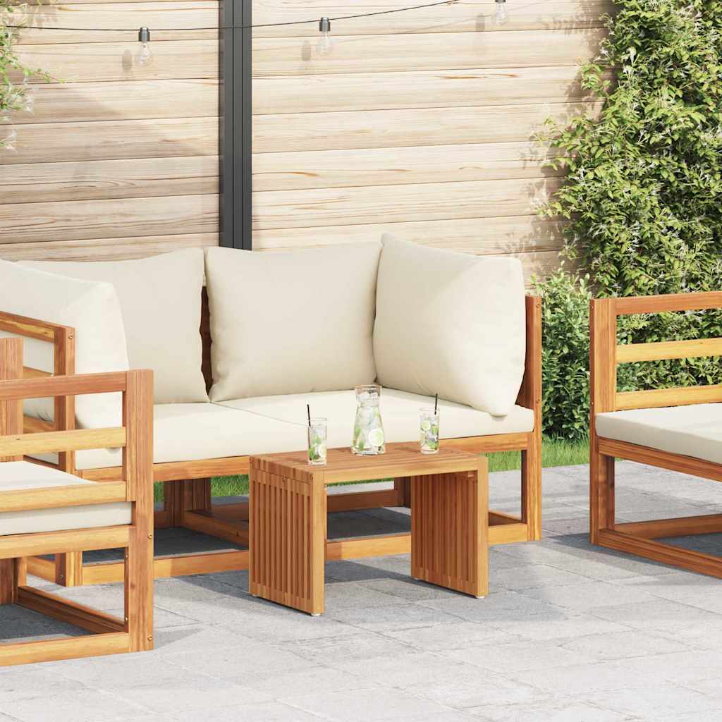 vidaXL Garten-Beistelltisch 3 pcs Braun 33 x 44,5 x 51 cm