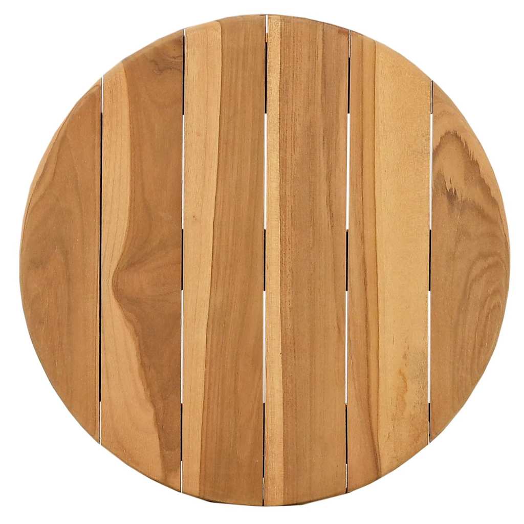 vidaXL Beistelltisch Braun 40 x 40 x 41 cm Massivholz Teak