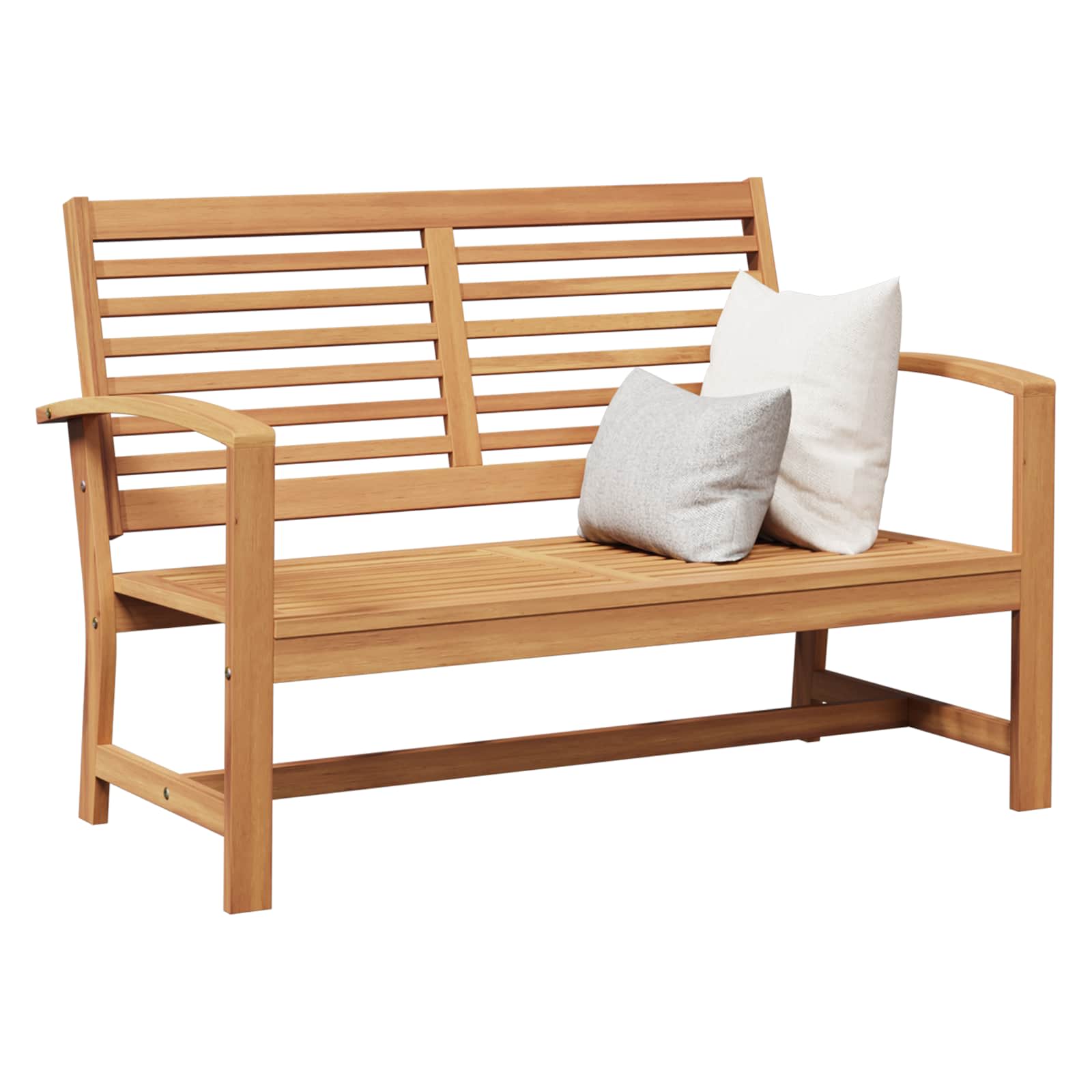 vidaXL Bank Braun 110 x 65 x 76,5 cm Massivholz Teak