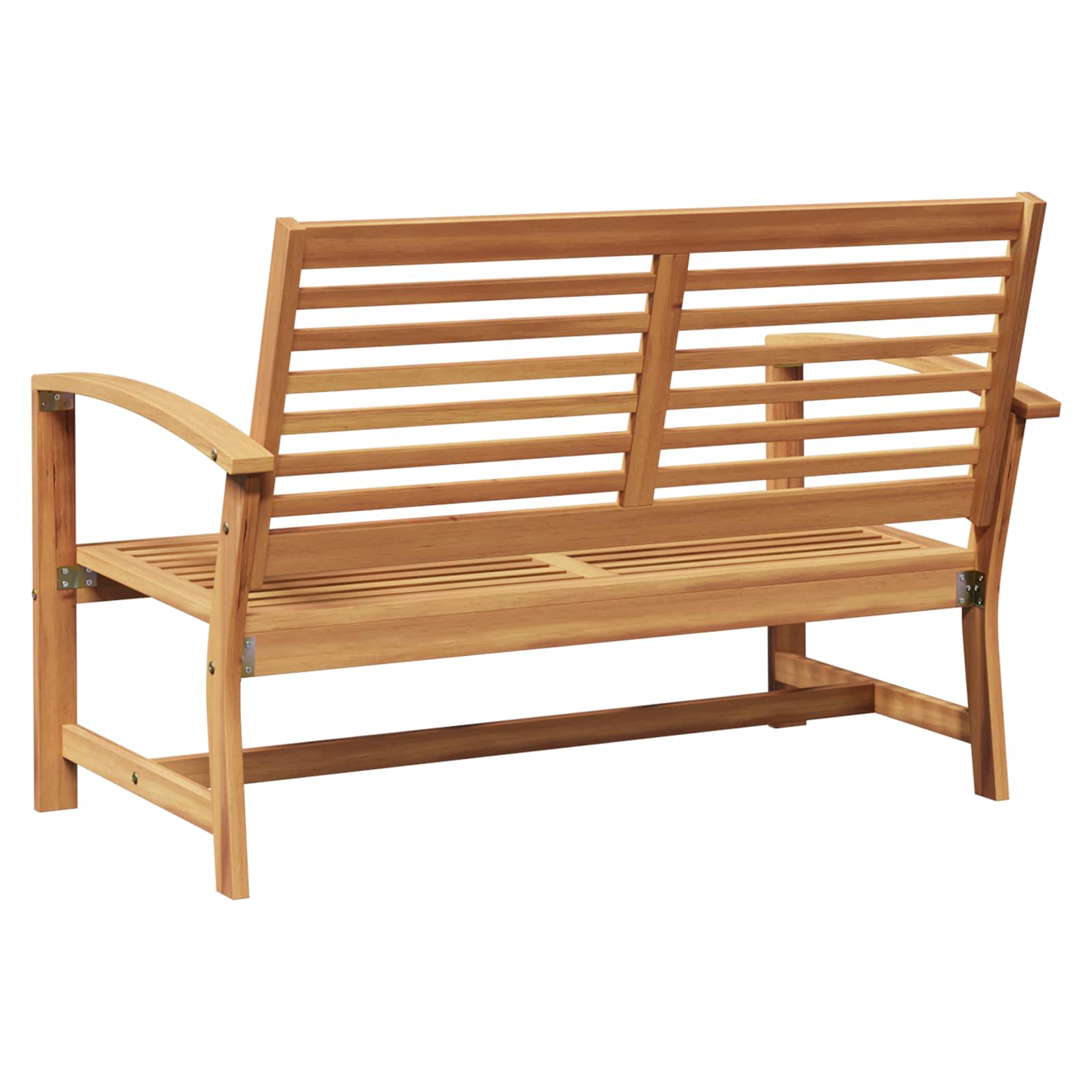 vidaXL Bank Braun 110 x 65 x 76,5 cm Massivholz Teak
