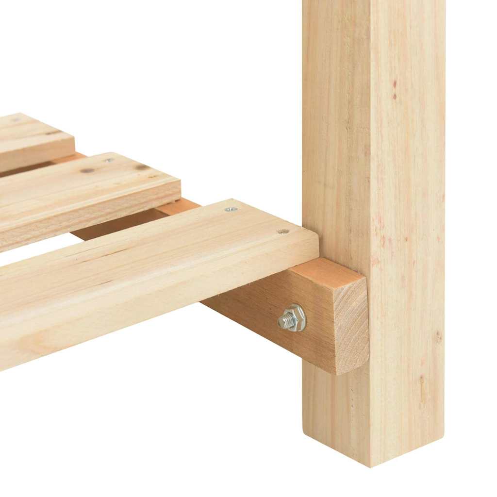 vidaXL Garten-Pflanzgefäß mit Regal Beige 71 x 37 x 76,5 cm