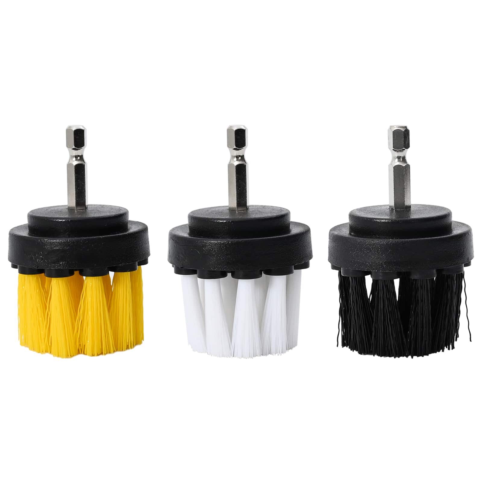 vidaXL Auto Bürsten Set Mehrfarbig Poly-Rattan