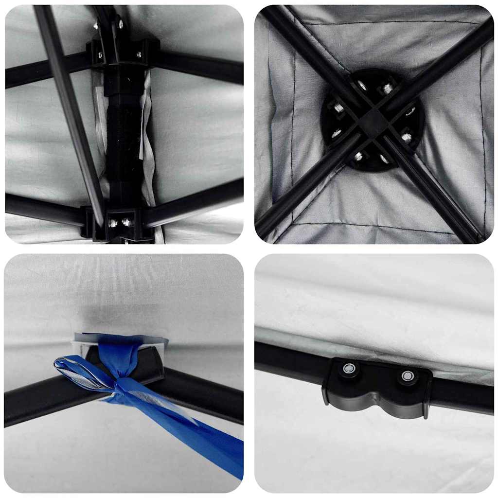 vidaXL Pavillon-Zelt Blau 243 x 243 x 251 cm Stoff