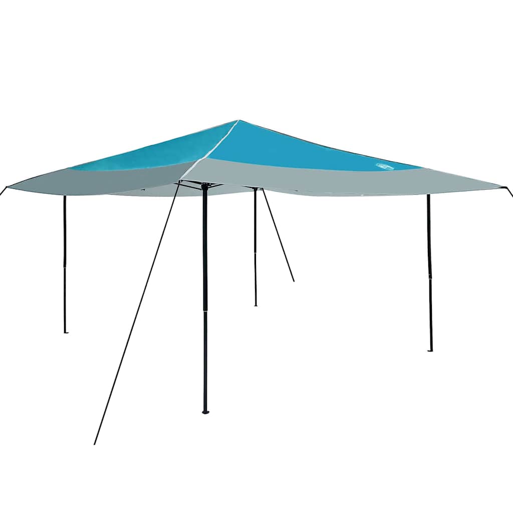 vidaXL Pavillon-Zelt Blau 395 x 395 x 251 cm Stoff