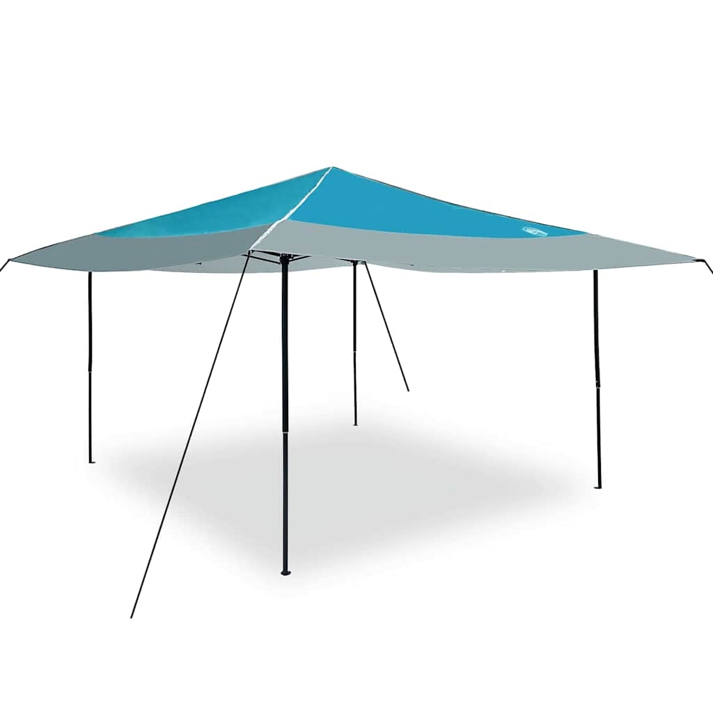 vidaXL Pavillon-Zelt Blau 395 x 395 x 251 cm Stoff