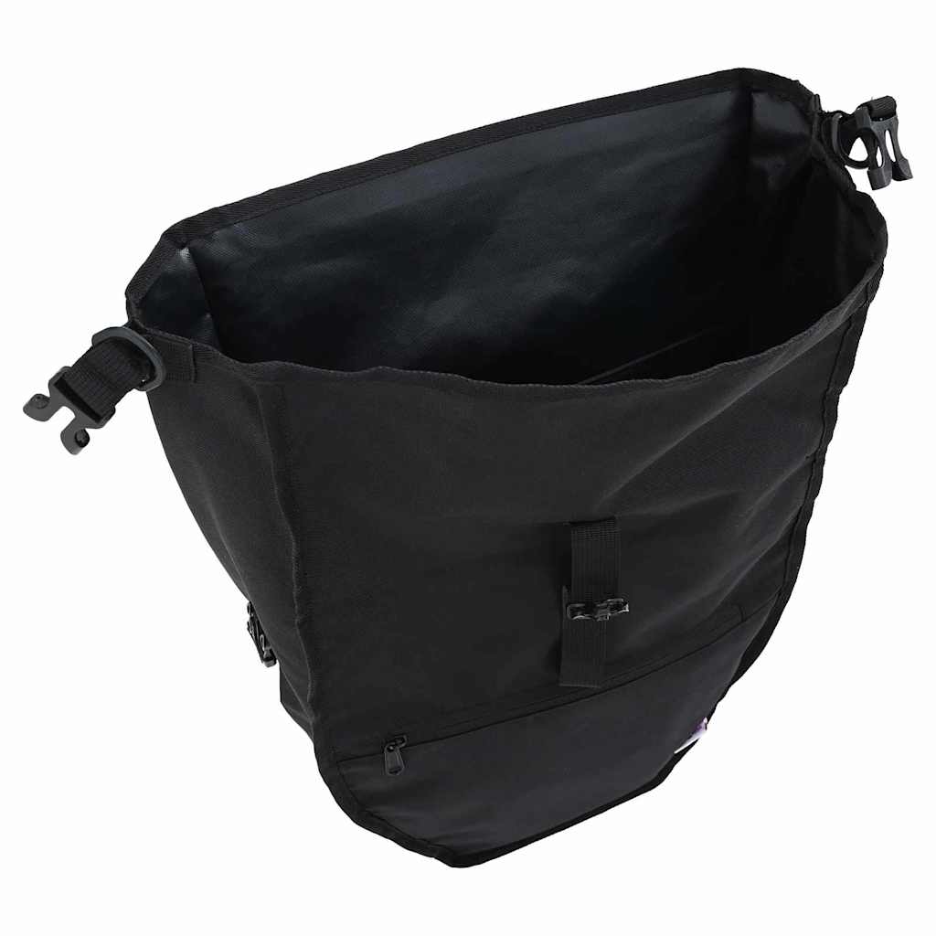 vidaXL Fahrradtasche Schwarz 32,5 x 17 x 57 cm Polyester