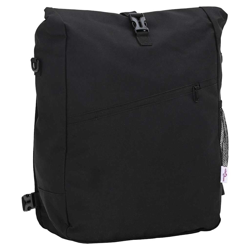 vidaXL Fahrradtasche Schwarz 33 x 16 x 60 cm Polyester
