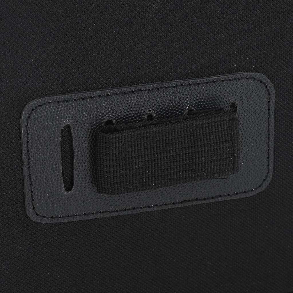 vidaXL Fahrradtasche Schwarz 31 x 13 x 58 cm Polyester