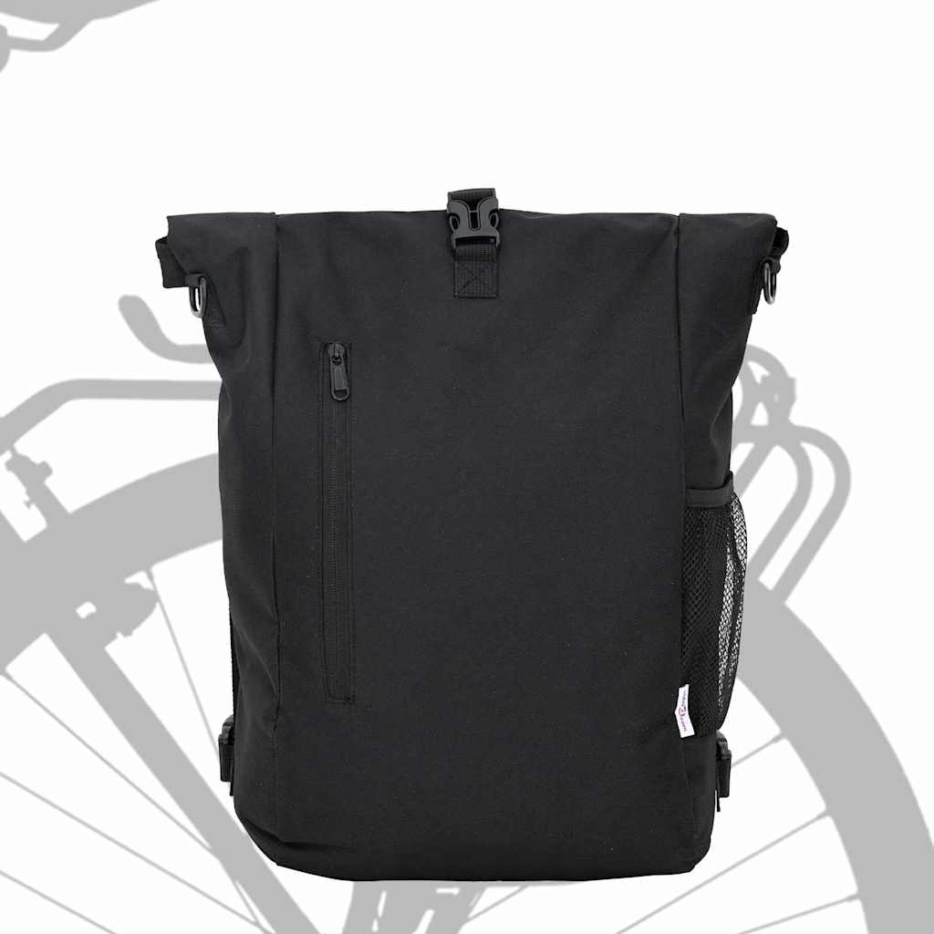 vidaXL Fahrradtasche Schwarz 31 x 13 x 58 cm Polyester