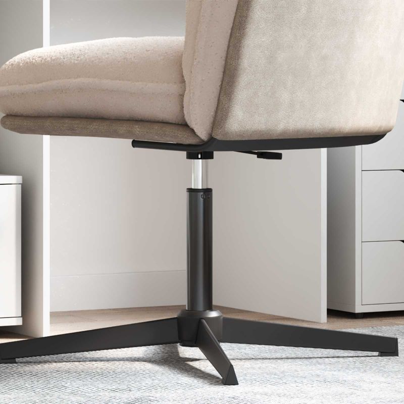 vidaXL Bürostuhl Gaszylinder Schwarz 239-309 mm Eisen