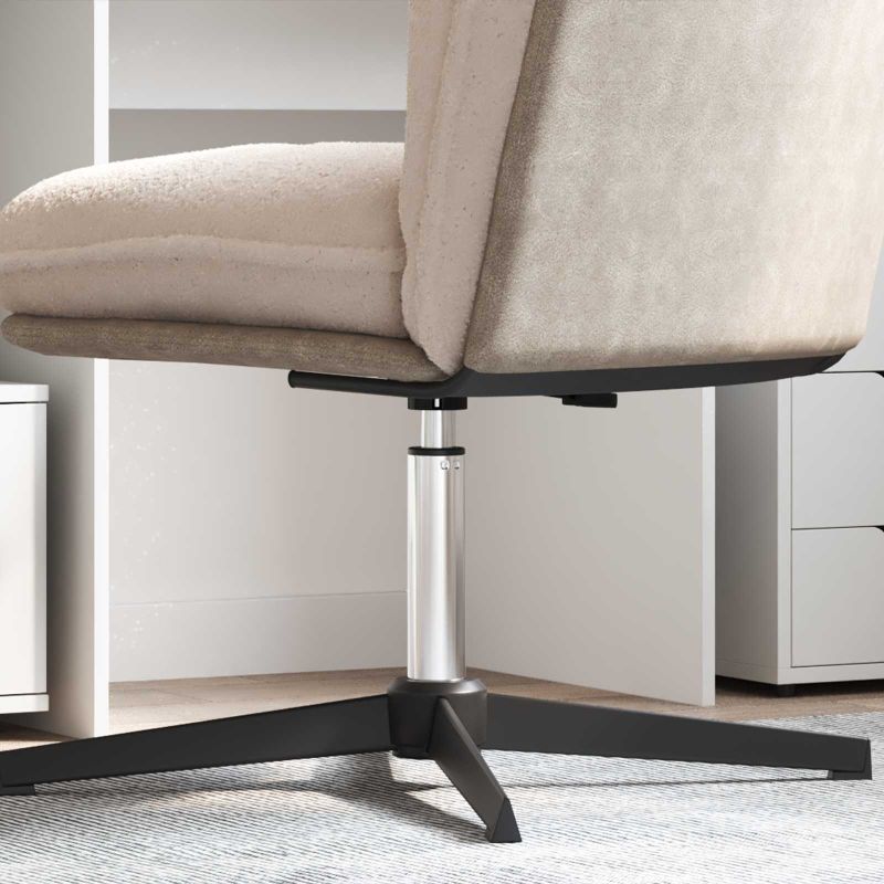 vidaXL Bürostuhl Gaszylinder Schwarz 239-309 mm Eisen