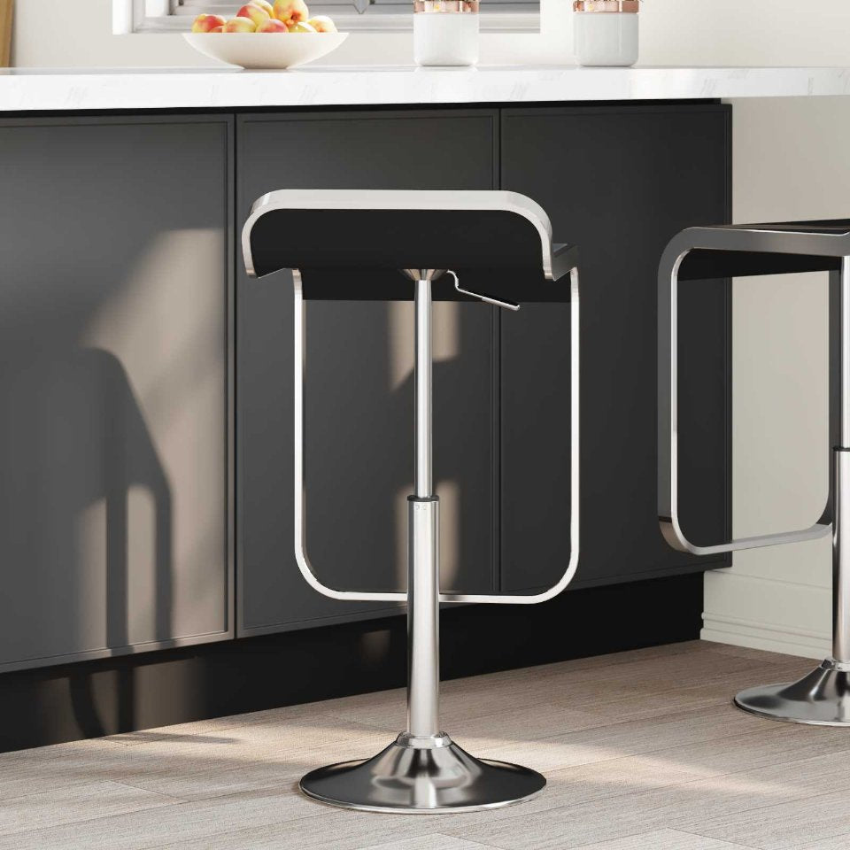 vidaXL Bürostuhl Gaszylinder Schwarz 239-309 mm Eisen