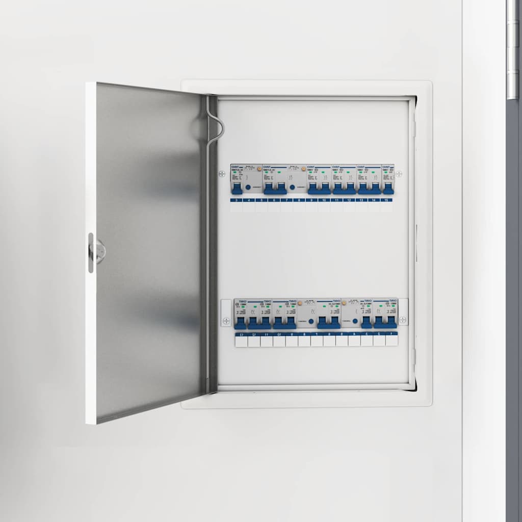 vidaXL Zugangsklappe 2 pcs Weiß 63 x 33 x 3 cm Stahl